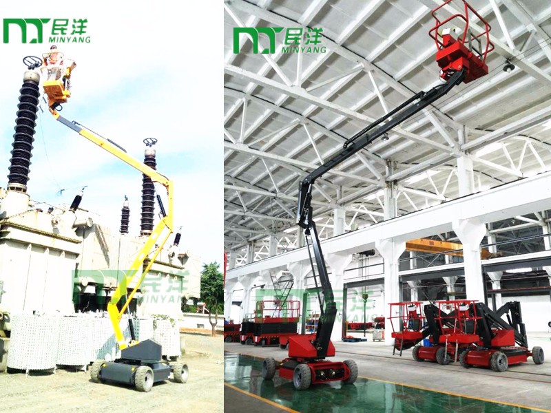高端自行曲臂式高空作業升降平臺